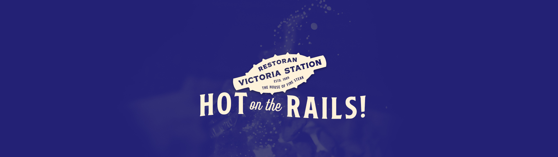 Victoria station restaurant new logo design